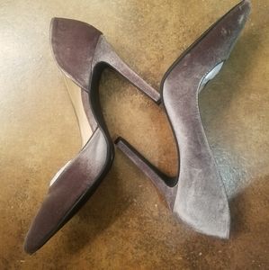 Suade Heels (NWOT)